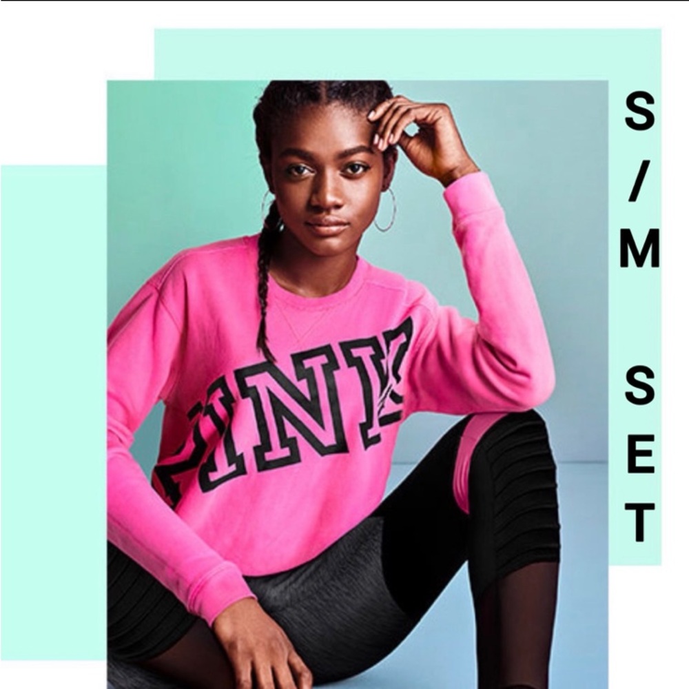 NWT VS PINK S/M SET